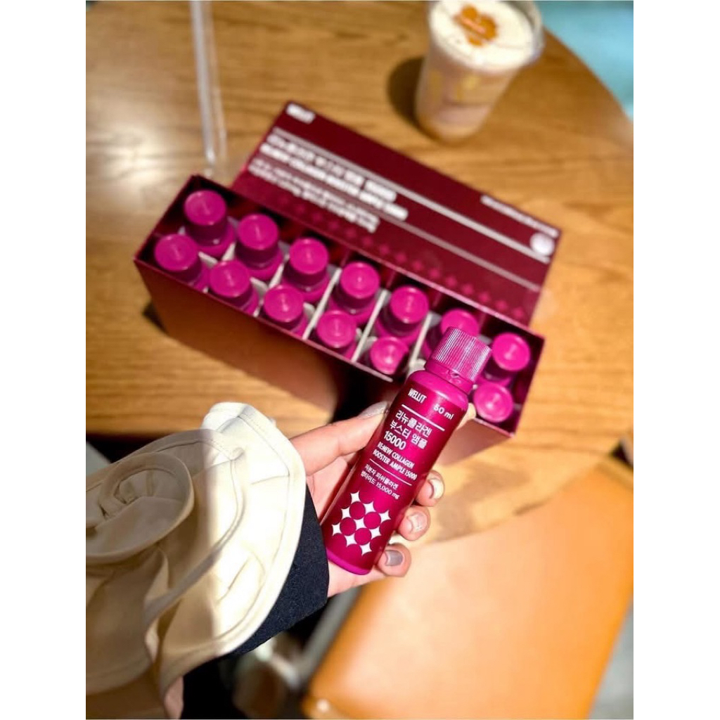 Sét Collagen WELLIT chuẩn xách tay duty có bill từng sét như ảnh