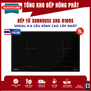 Bếp từ đôi sunhouse shb -9109s new 2026 serial 9.0 đời cao cấp, nấu nhanh & siêu tiết kiệm điện