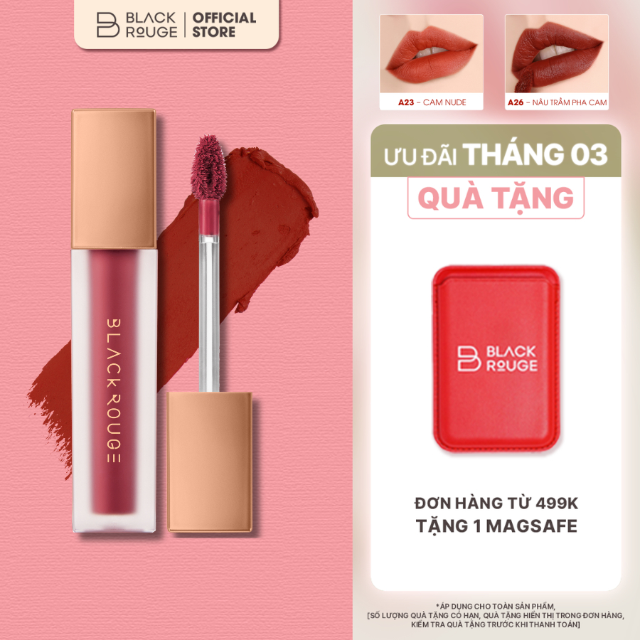 Son Kem Black Rouge Air Fit Velvet Tint Ver 5 - 4,5g