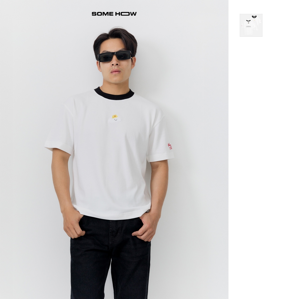 [New2] Áo Thun Boxy Time To Relax Vải Cá Sấu CVC Thoải Mái Thoáng Mát, AT0335 SOME HOW STORE