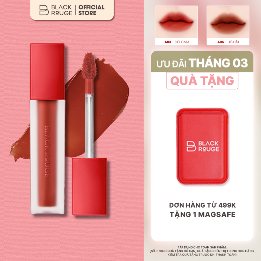 Son Kem Black Rouge Air Fit Velvet Tint Ver 1 - 4.5g