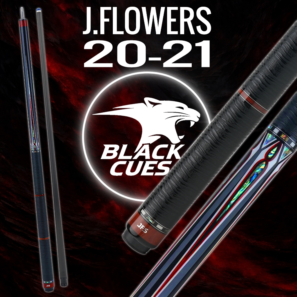 Cơ JFLOWERS 20-21 Chính Hãng, tặng kèm phụ kiện - Black Cues