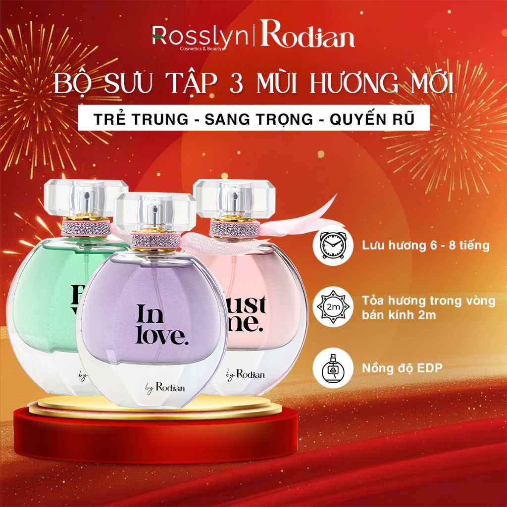 Nước Hoa Rodian 50ml Hương Thơm Nữ Tính, Lưu Hương Đến 8 Giờ