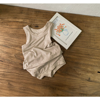 Set Đồ Thun Lạnh Bé Trai Bé Gái – Bộ Ba Lỗ Short Co Giãn 4 Chiều