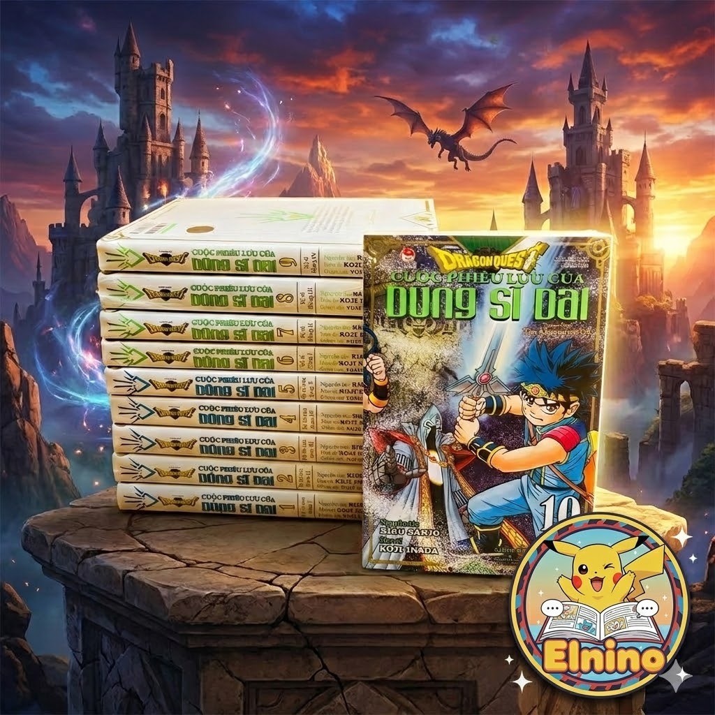 Bọc sách Dai Dũng sĩ - Seal bản in đầu