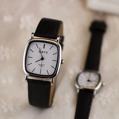 Đồng Hồ Thời Trang Nữ RATE Mặt Chữ Nhật Xinh Xắn Cao Cấp Phong Cách Cổ Điển Dành Cho Tay Nhỏ
