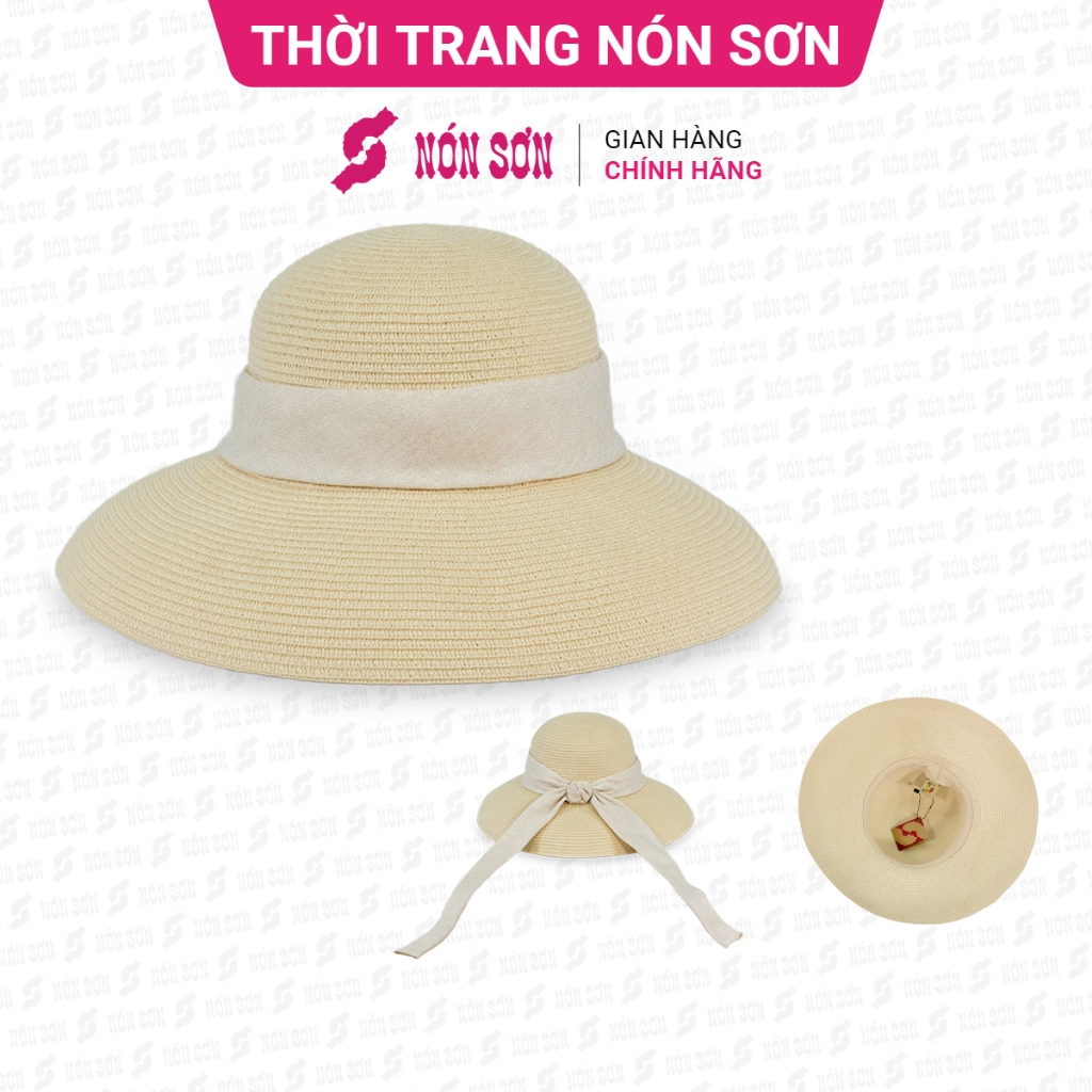 Mũ vành thời trang NÓN SƠN XH001-114-KM1