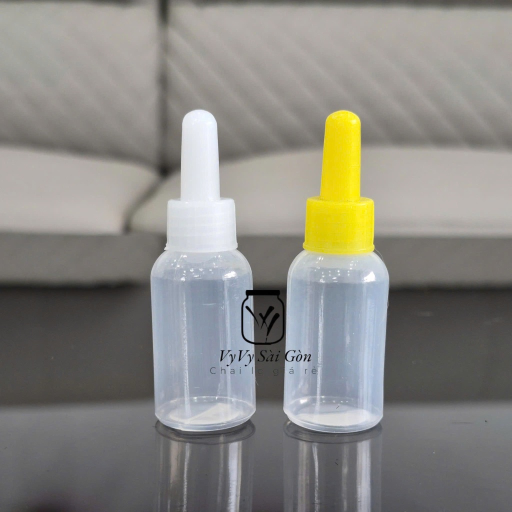 [Sỉ 50 chai] Chai nhựa 10ml/Chai 10ml/Chai chiết 10ml/Vỏ chai 10ml/Chai nhỏ mắt