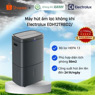 Máy hút ẩm kết hợp lọc không khí Electrolux UltimateHome 500 24L EDH12TRBD2 cho phòng 50m² CHÍNH HÃNG