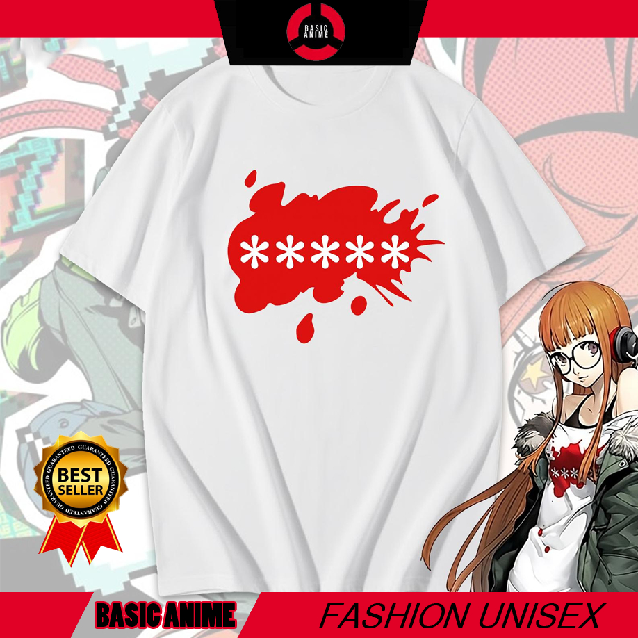 Áo thun tay lửng Persona 5 Futaba Sakura - Jujutsu Kaisen Megumi Anime mẫu mới cực chât