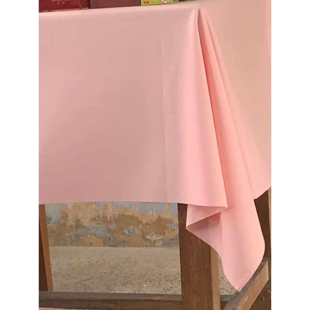 Khăn Trải Bàn Màu Hồng Phấn, Hồng Sen cho Bàn Tiệc, Sự Kiện, Decor