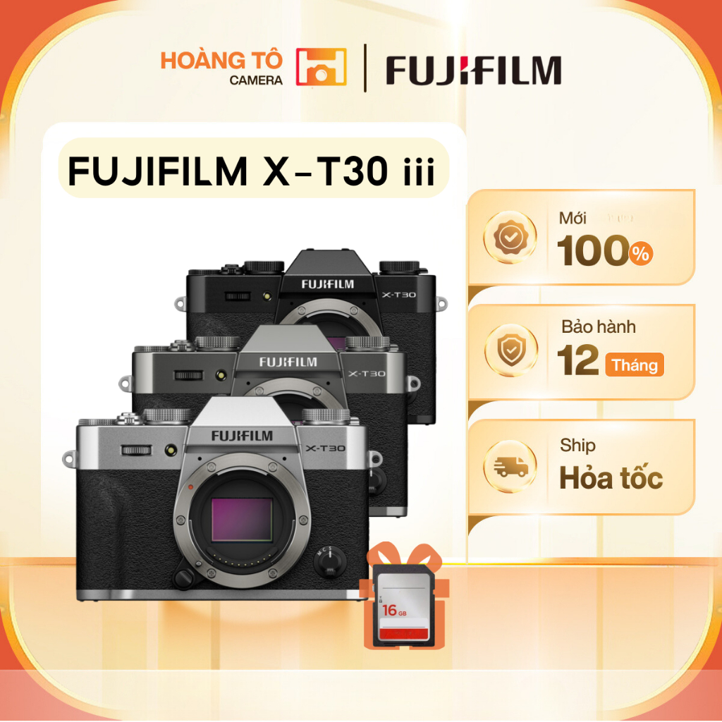 Máy ảnh FUJIFILM X-T30 III XT30 III  [ Mới 100% ]