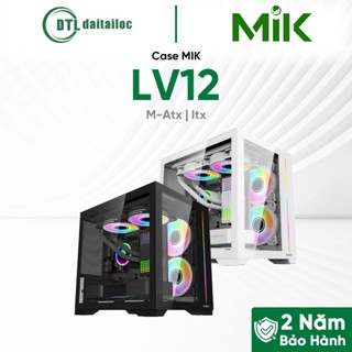 Case MIK Lv12 Mini Elite Đen, Trắng, thiết kế chắc chắn, Tương thích cao | Chính Hãng | Bảo Hành 24 Tháng