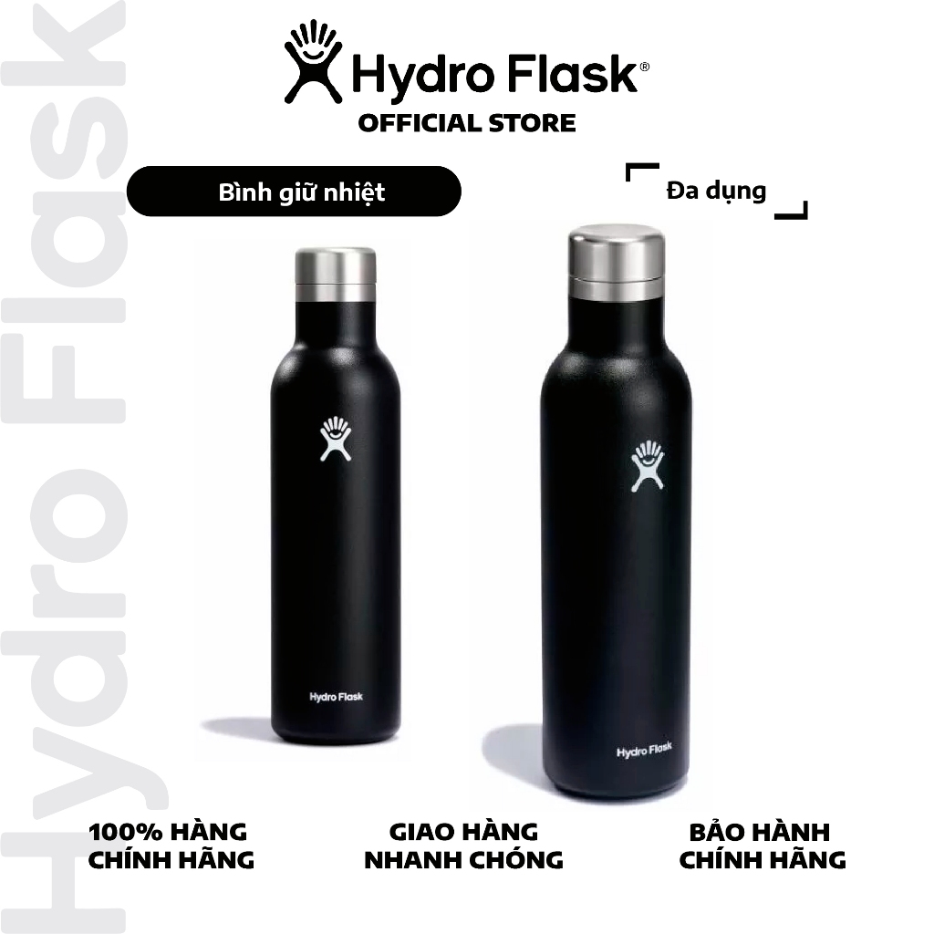 Bình giữ nhiệt Hydro Flask Ceramic Wine Bottle 25 OZ 739 ml – VC25