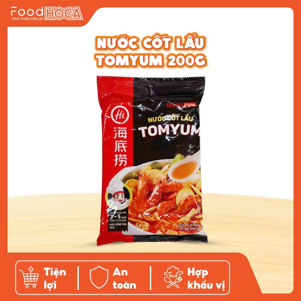 Nước Cốt Lẩu Tomyum Haidilao (date mới mỗi ngày)