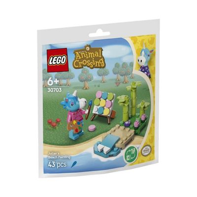 [Quà tặng, không bán] Đồ Chơi Lắp Ráp Vẽ Tranh Trên Bờ Biển Của Julian LEGO MARKETING MKT-30703
