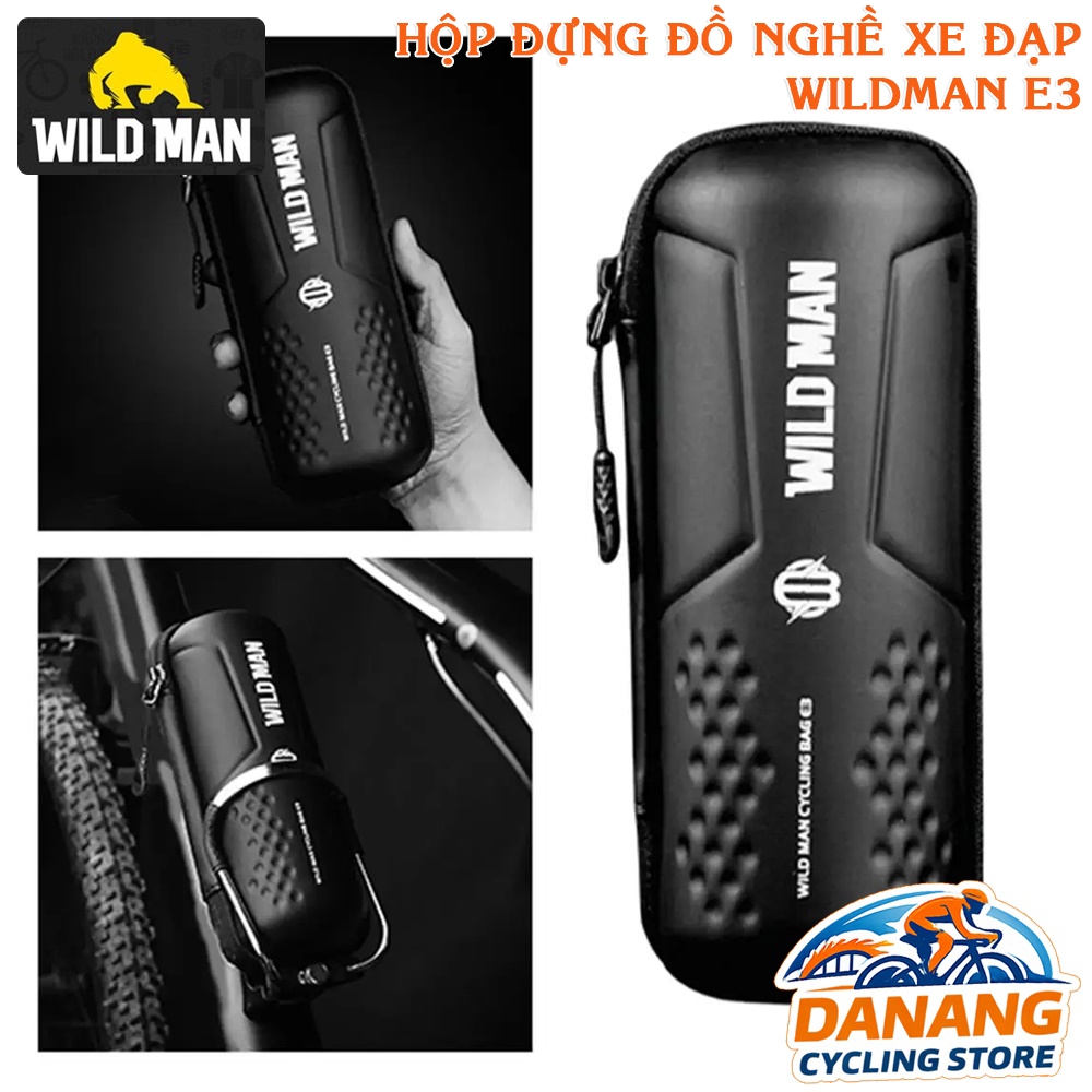 Hộp Đựng Đồ Nghề Xe Đạp WILD MAN E3 – Nhỏ Gọn, Bền Bỉ, Tiện Dụng