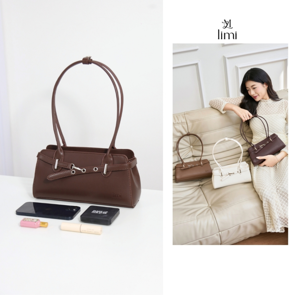 Túi xách nữ đeo vai LIMI (3 màu) tote da mini nhỏ xinh xách tay trẻ trung đi chơi ELIA