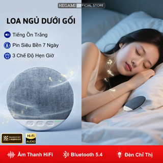 Loa Ngủ Dưới Gối Hegami Đảm Bảo Sự Riêng Tư Kết Nối Bluetooth Tiếng Ồn Trắng Dễ Ngủ