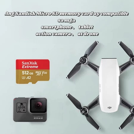 Thẻ nhớ Extreme Micro SD Sandisk Micro SD 32GB -1TB SD Card for phone cameras