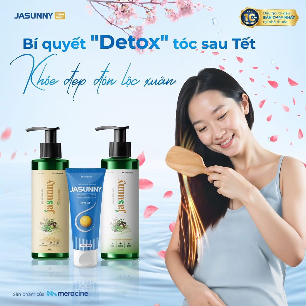 DẦU GỘI JASUNNY HƯƠNG BƯỞI/ DƯỢC LIỆU————-
