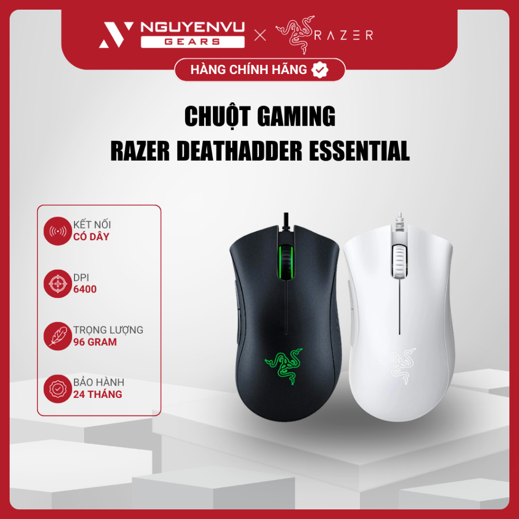 Chuột gaming Razer DeathAdder Essential - Chính hãng