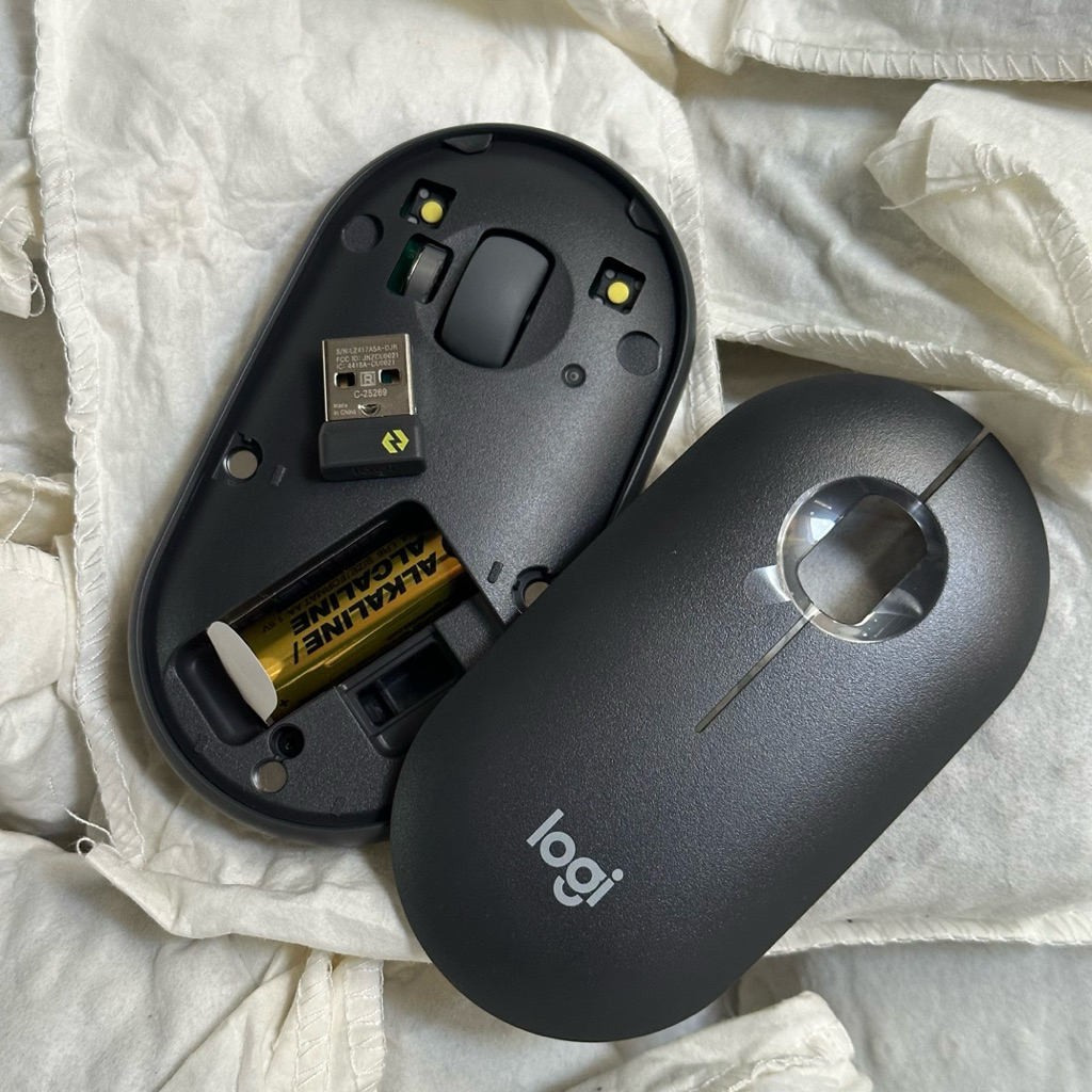 [New-Nobox] Bao nhận app Logi Option+  Chuột Silent Logitech M350 Pebble/ M350s - Kết Nối Bluetooth 