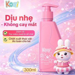 Koai Dầu Gội Trẻ Em Dịu Nhẹ – Giảm Rối Tóc, Không Cay Mắt, Chiết Xuất Dừa Tự Nhiên, An Toàn Cho Bé 300ml
