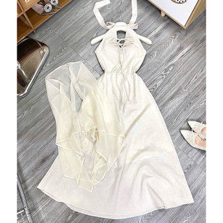 ĐẦM TAY BỒNG CỔ YẾM