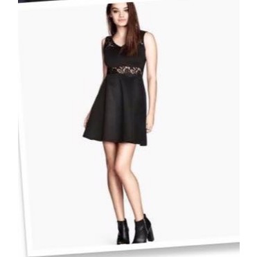 Đầm nữ họa tiết H&M divided size 38euro