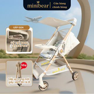 Xe đẩy trẻ em 0-6 tuổi siêu nhẹ gấp gọn tiện lợi cho du lịch Minibear Nhật Bản xe đẩy gấp gọn cho bé