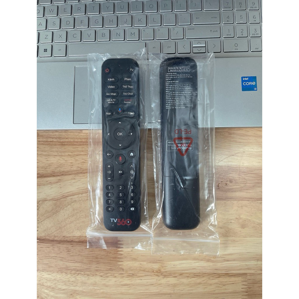 Điều khiển đầu Viettel TV360 giọng nói chính hãng( Dùng chung tất cả đầu TV 360 Viettel)