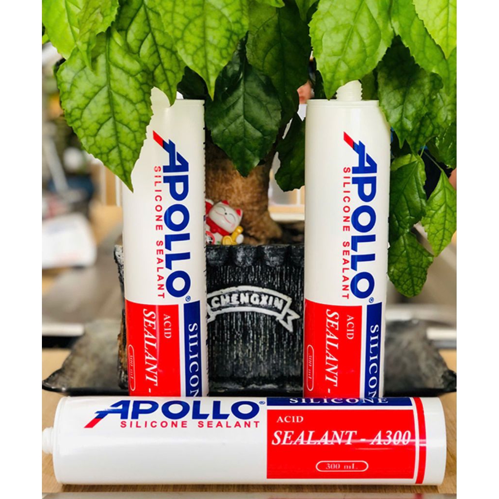 Kéo silicon A300 trắng trong