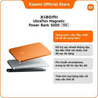 Sạc dự phòng Xiaomi UltraThin Magnetic Power Bank 5000 15W