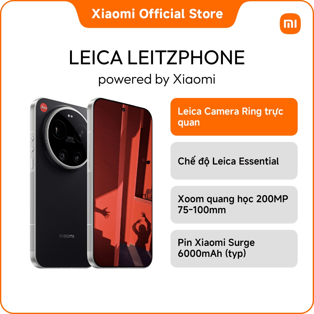 (Bản Đặc Biệt) Điện thoại thông minh Xiaomi 17 Ultra LEICA LEITZPHONE (16+1TB)|Pin 6000mAh(typ)|Hệ thống 3 Camera Leica