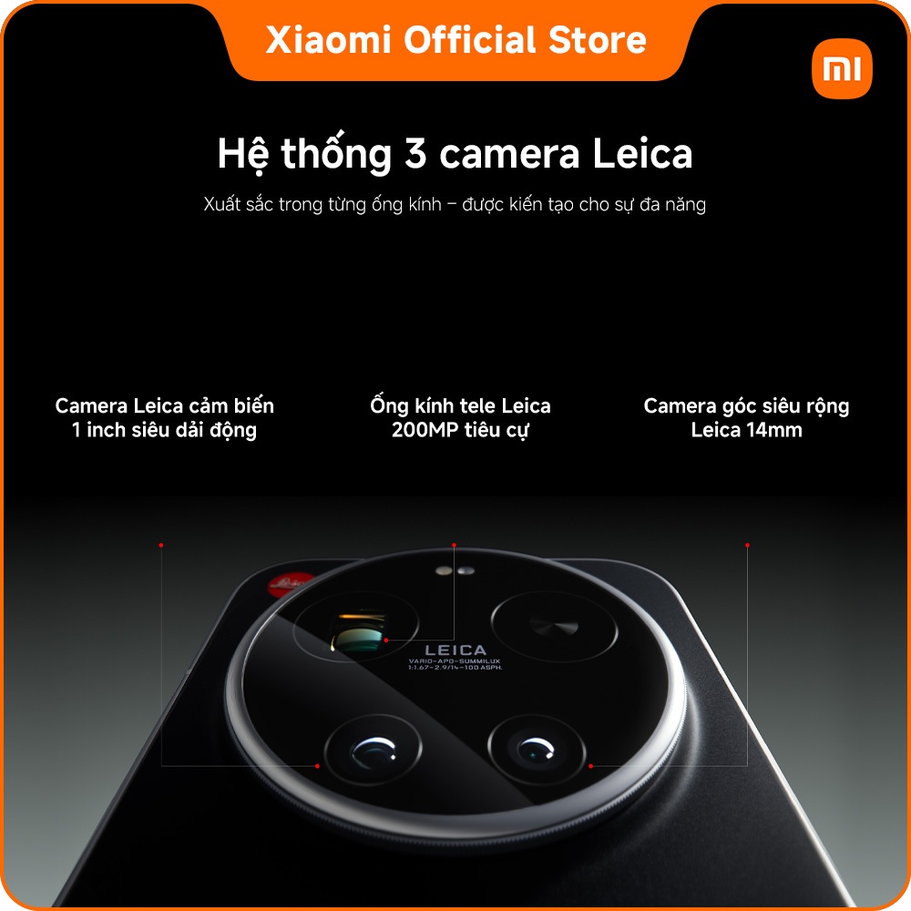 (Bản Đặc Biệt) Điện thoại thông minh Xiaomi 17 Ultra LEICA LEITZPHONE (16+1TB)|Pin 6000mAh(typ)|Hệ thống 3 Camera Leica | BigBuy360 - bigbuy360.vn