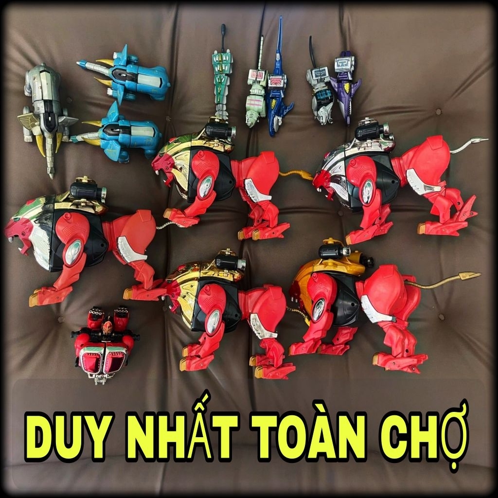 Gao China F1 | Gaoranger HIẾM NHẤT LỊCH SỬ - Big GaoLion, Gao Kong,...