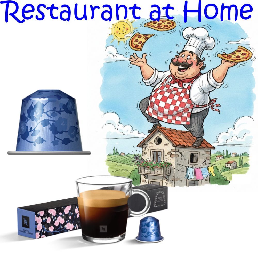 Nespresso Tokyo Lungo 10 Viên, Viên Nén Lungo Thanh Mượt, Phù Hợp Uống Ly Lớn