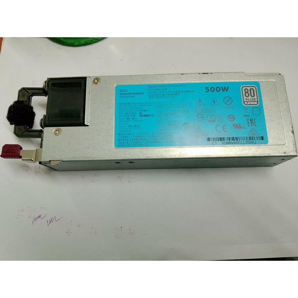 ngùôn psu 500w server hp gen 9 máy chủ dl360