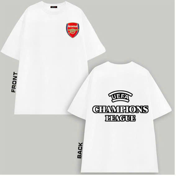 áo thun Arsenal , áo Arsenal Champions League - áo phông nam Câu lạc bộ Bóng đá Arsenal hàng đẹp