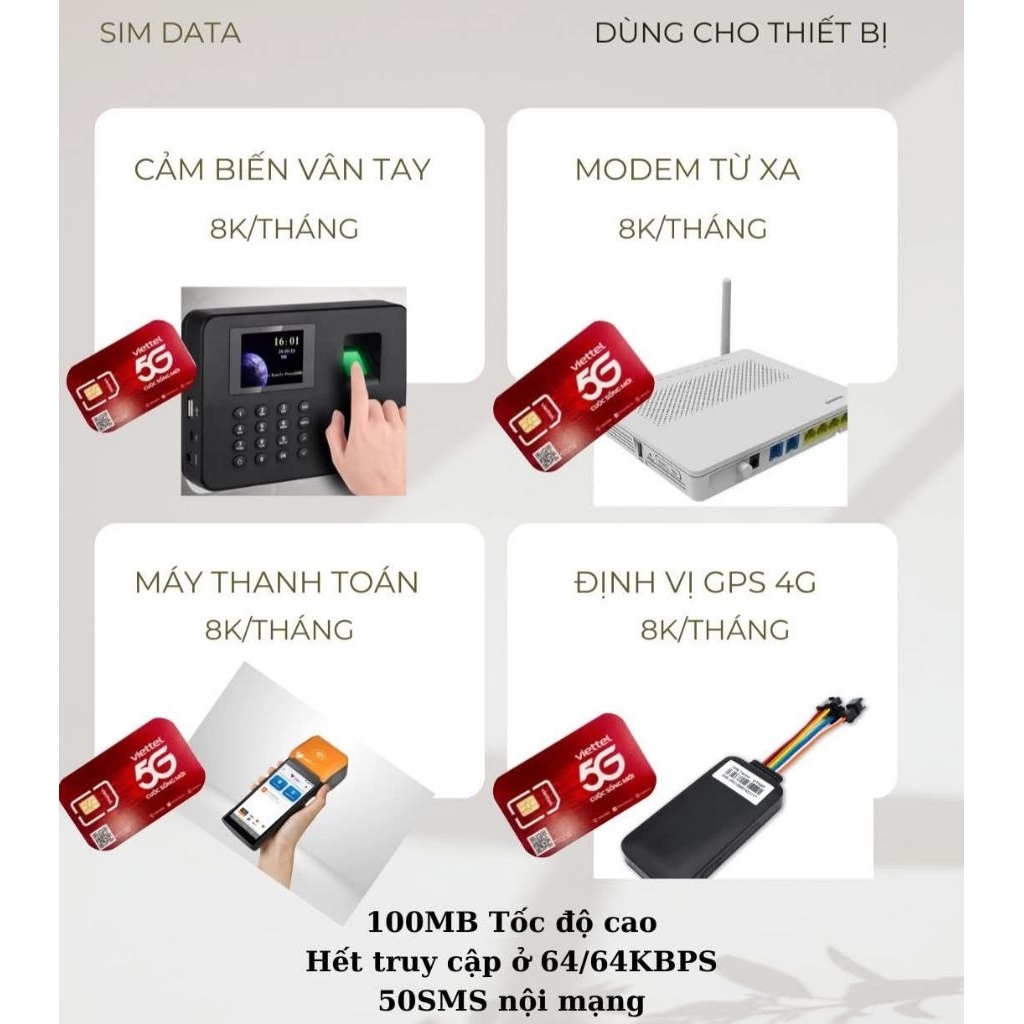 SIM DATA NHÀ MẠNG VIETTEL