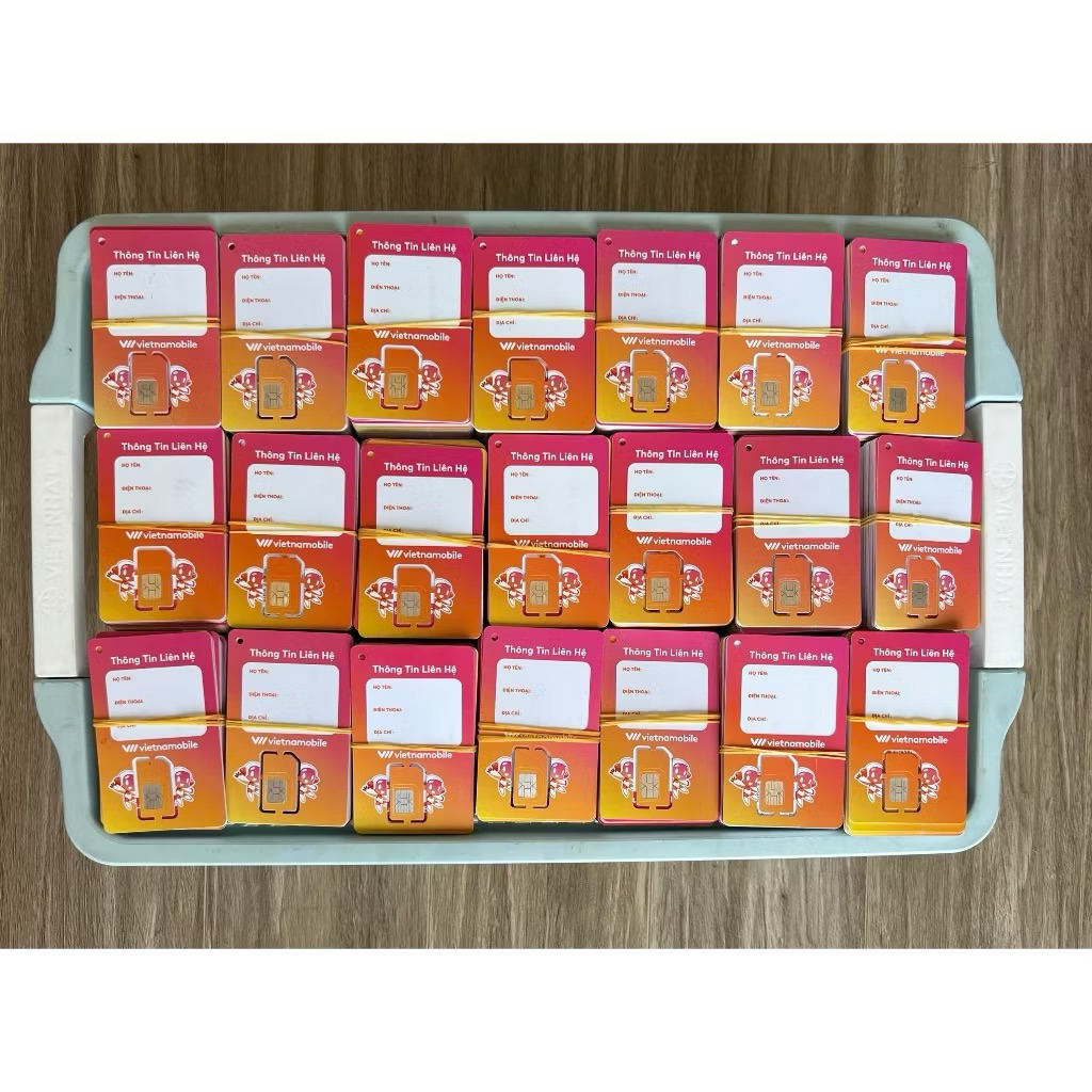 Sim Vietnamobile Giá Rẻ đầu số 05, 09 nhận mã OTP tạo tài khoản