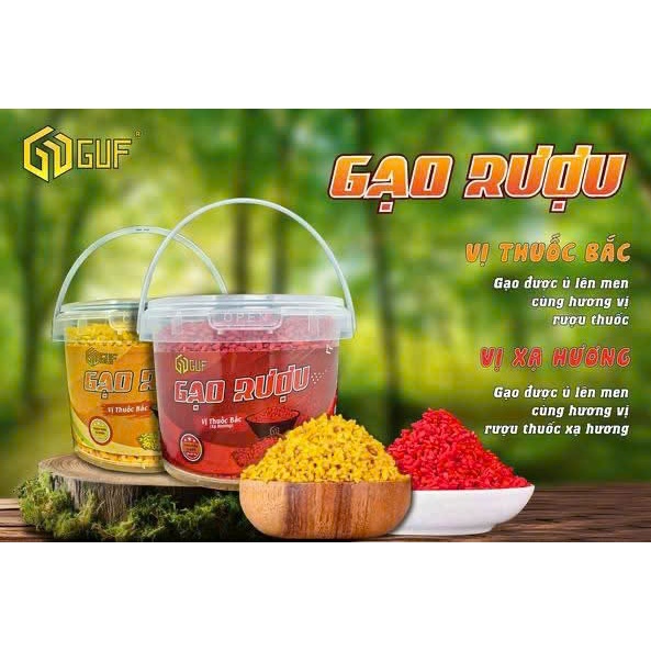 Mồi Câu GUF Gạo Rưou Xạ Hương - Thuoc Bắc