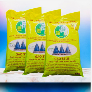 25Ky Gạo ST25 Ông Cua Chính Hãng Dẻo Thơm