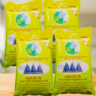 25Ky Gạo ST25 Ông Cua Chính Hãng Dẻo Thơm