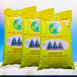 25Ky Gạo ST25 Ông Cua Chính Hãng Dẻo Thơm
