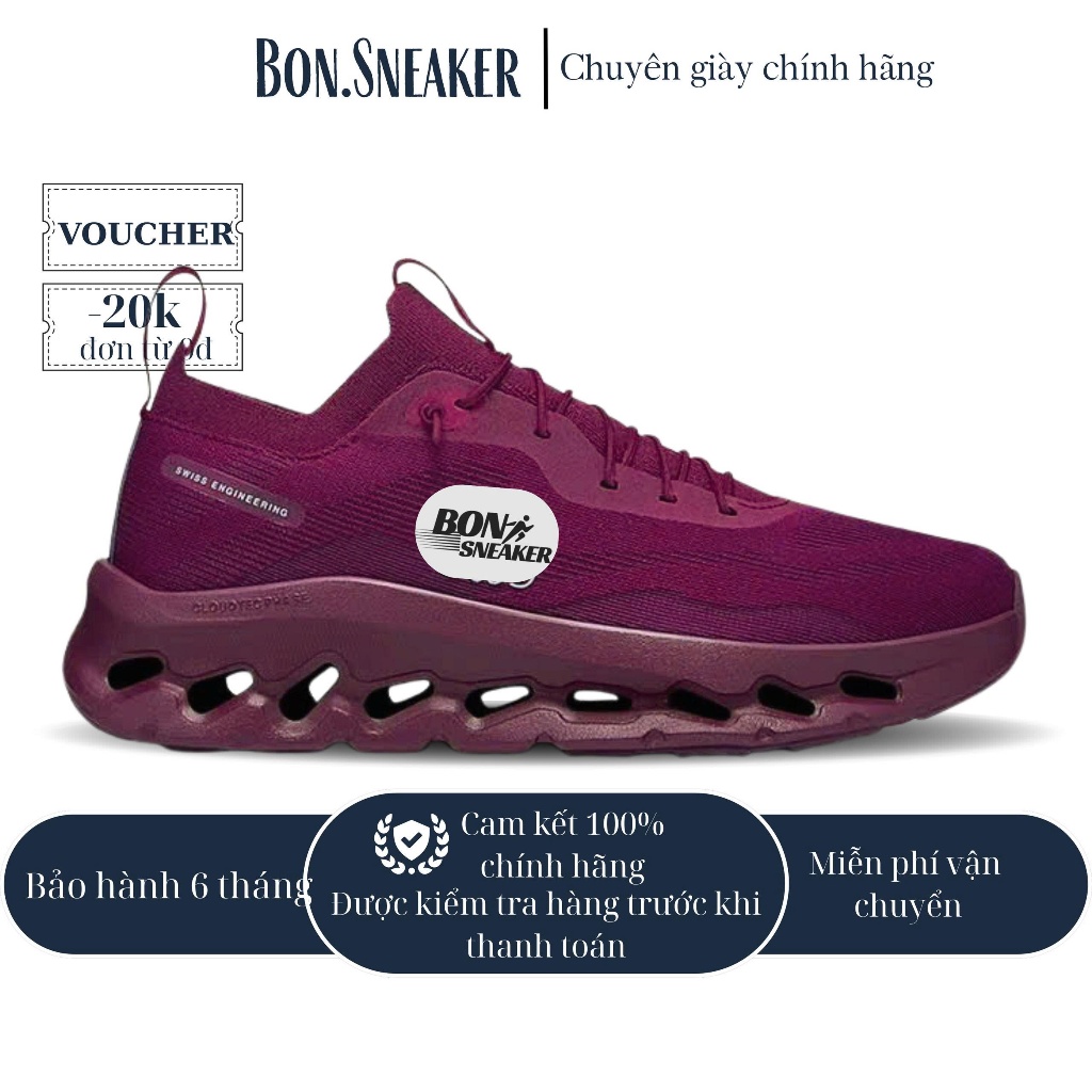 Giày chạy bộ 0 n L0ewe màu sắc thời thượng đế nhẹ như vân mây