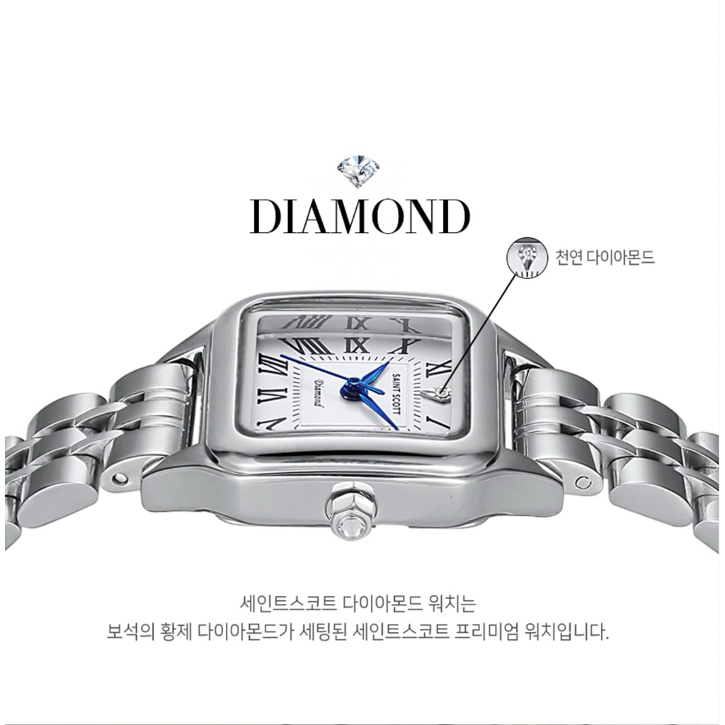 Đồng hồ nữ St Scott London Fribourg Watch ST7120 Local Brand Hàn