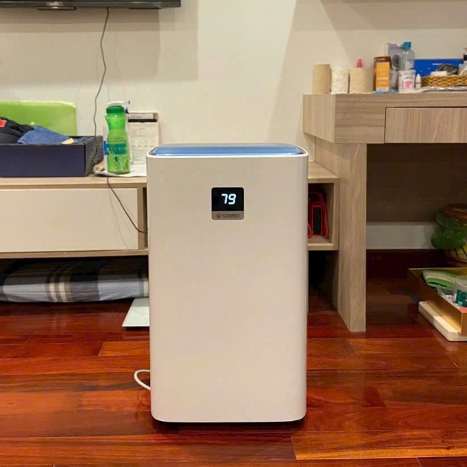 Máy hút ẩm lọc không khí Kosmen KM-30N 30L/ngày <80m2, có wifi, BH 2 năm chính hãng