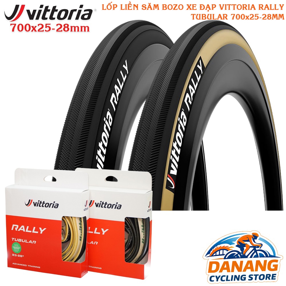 Lốp Liền Ruột (Săm) Vittoria Rally Tubular 700x25-28mm – Lốp Bozo Xe Đạp Road